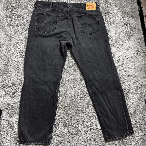 Levi 505 42x32 Black Jeans - Picture 2 of 4